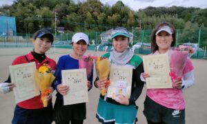 第1780回　百草テニスガーデン　女子チーム戦優勝:『ひのレンジャー』