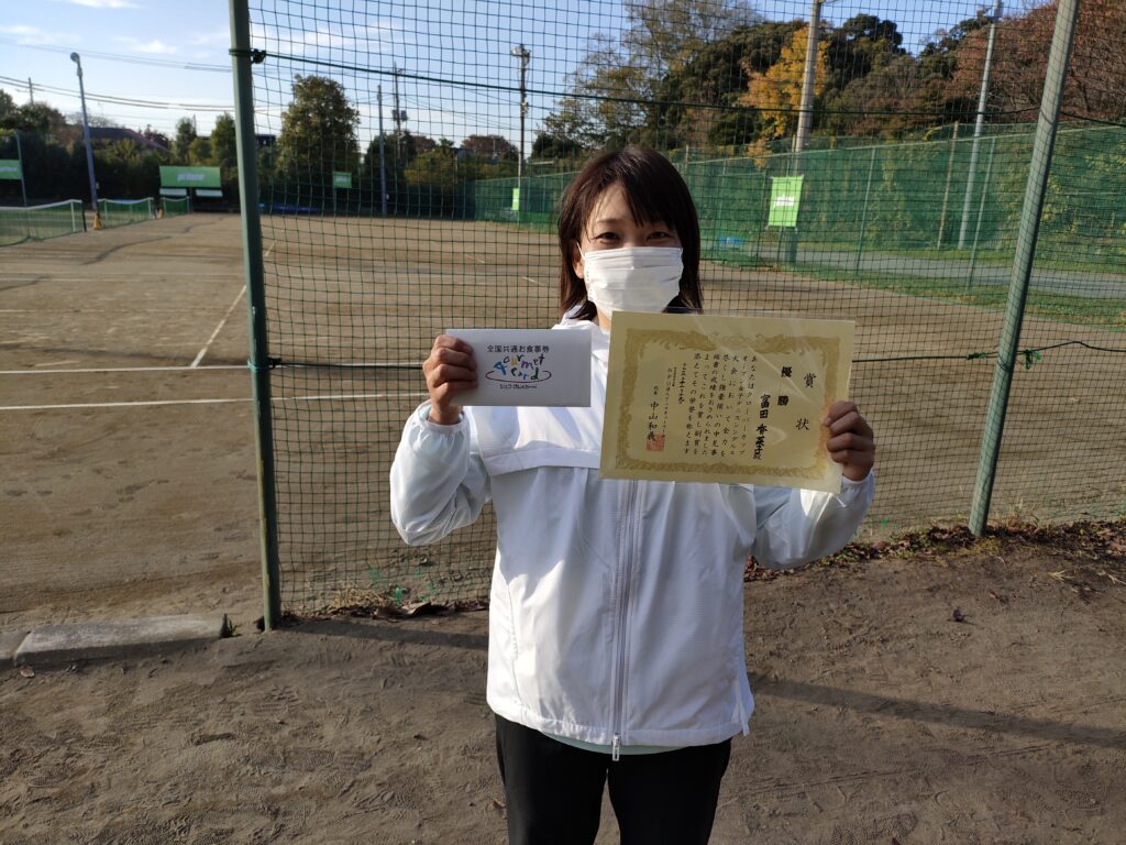優勝:富田 香菜子選手