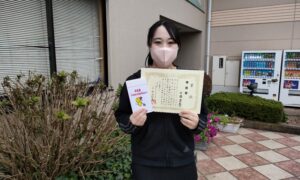 第11回　緑ヶ丘テニスガーデン　女子シングルス準優勝:佐藤 愛美選手