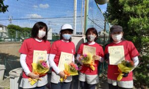 第1962回　関町ローンテニスクラブ　女子チーム戦※日程変更※優勝:『テニス＆ピース』