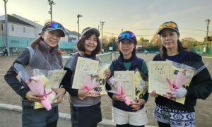 第2020回　桜田倶楽部　女子チーム戦準優勝:『FOI２』