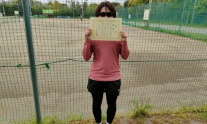第14回　桜田倶楽部 東京テニスカレッジ　女子シングルス優勝:富田 香菜子選手