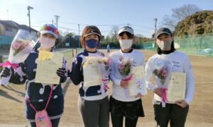 第2058回　桜田倶楽部 東京テニスカレッジ　女子ダブルスチーム戦優勝:『Ｍａｒｉｅ』