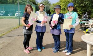 第2110回　桜田倶楽部 東京テニスカレッジ　女子ダブルスチーム戦優勝:『チーム　メルボルン』
