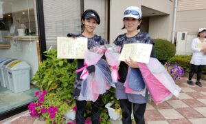第2139回　緑ヶ丘テニスガーデン　女子ダブルス優勝:井上・東海林ペア