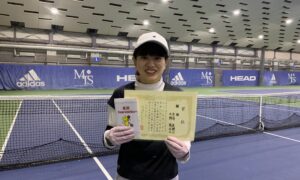 第301回　MTSテニスアリーナ三鷹　ナイターミックスダブルス優勝:吉澤ペア