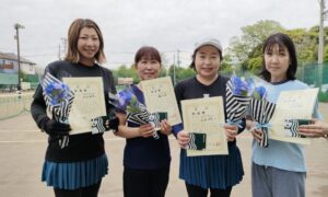第2337回　桜田倶楽部 東京テニスカレッジ　女子ダブルスチーム戦準優勝:『エメラルド』