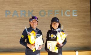 第2365回　MUFG PARKテニスコート　女子ダブルス準優勝:長谷川・栗林ペア