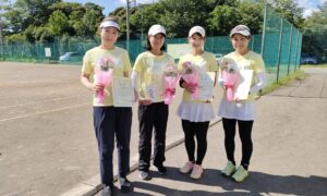 第2372回　桜田倶楽部 東京テニスカレッジ　女子ダブルスチーム戦優勝:「KCI」チーム