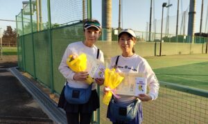 第2468回　東宝調布スポーツパーク　女子ダブルス優勝:有田・今野ペア