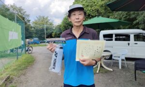 第31回　桜田倶楽部 東京テニスカレッジ　男子シングルス準優勝:田村浩選手