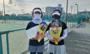 第2476回　東宝調布スポーツパーク　女子ダブルス優勝:伊藤・冨村ペア