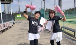 第2571回　東宝調布スポーツパーク　女子ダブルス優勝:中島・福尾ペア
