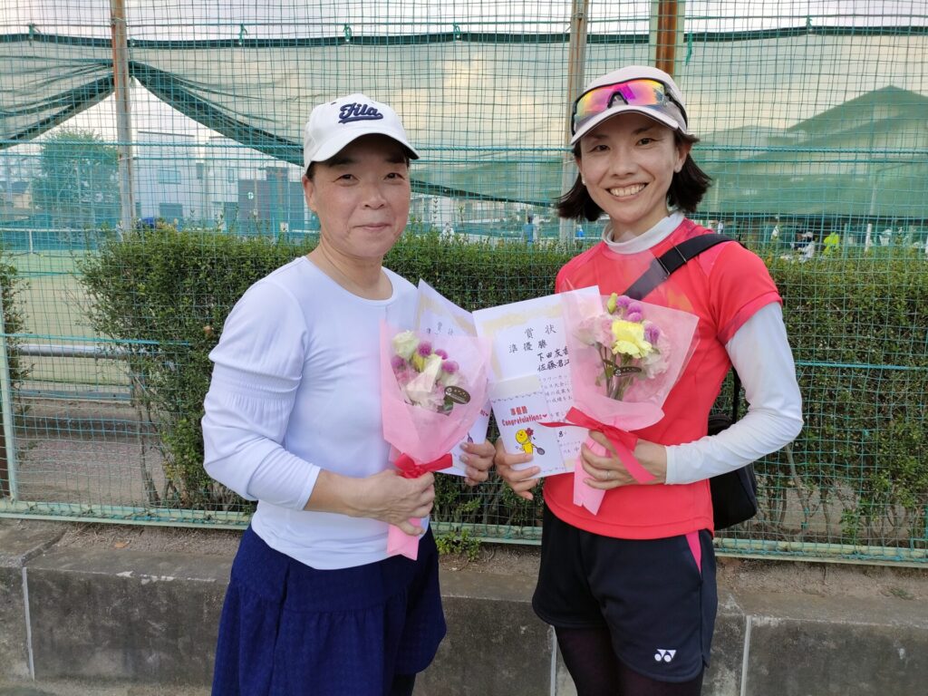 準優勝:佐藤・下田ペア
