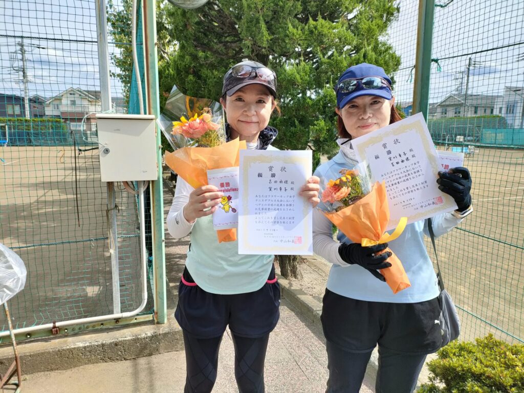 優勝:吉田・室川ペア