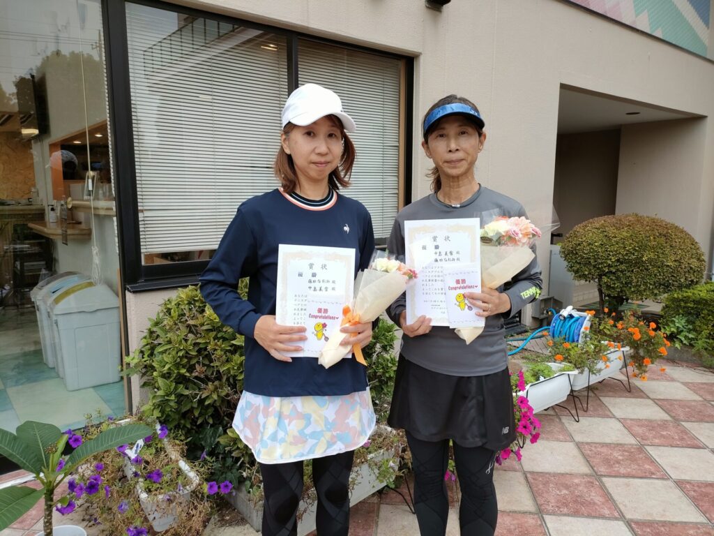 優勝:藤田・中島ペア