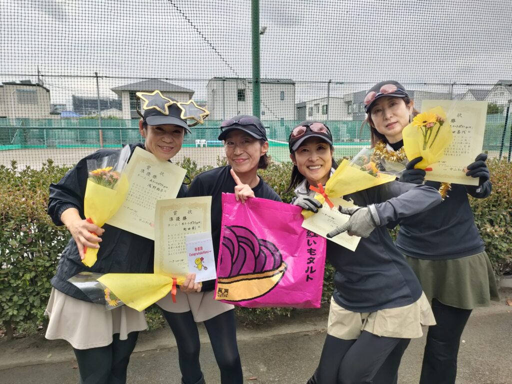 準優勝:「スイートポテトgold」チーム