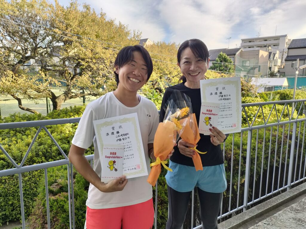 準優勝:小松崎・伊藤ペア