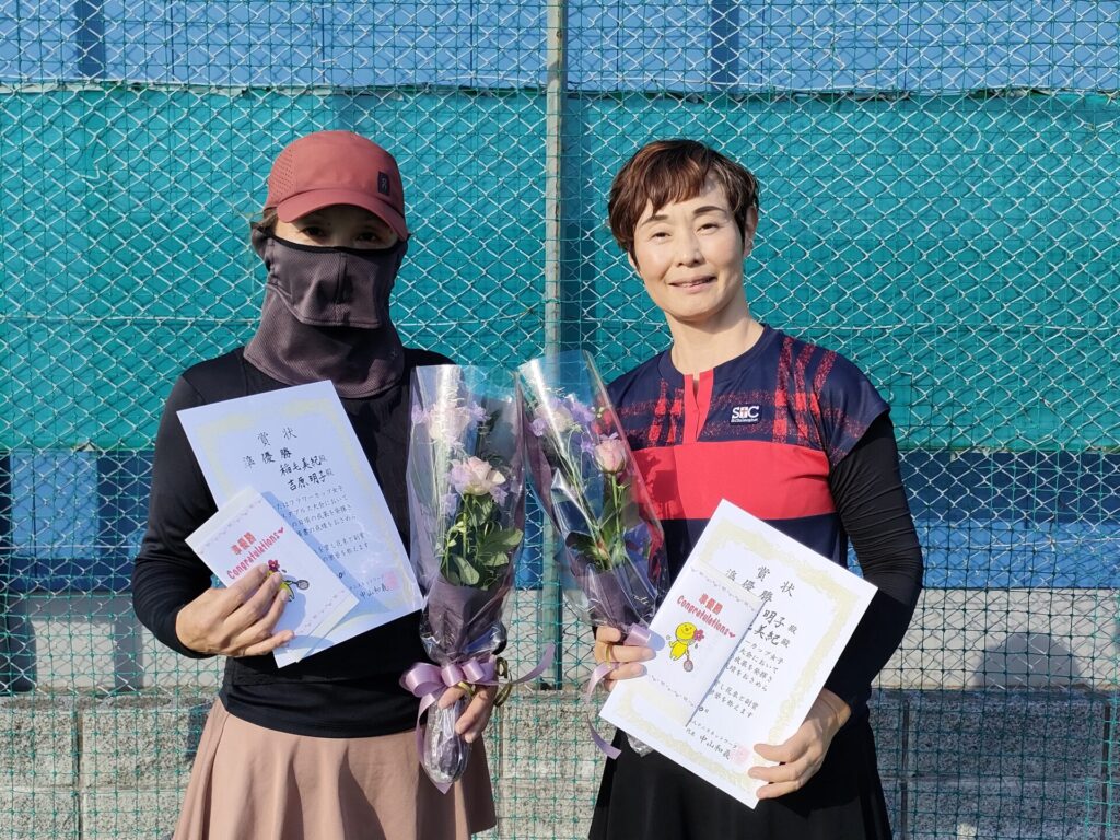 準優勝:稲毛・吉原ペア