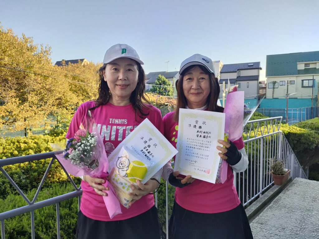 準優勝:安本・木村ペア