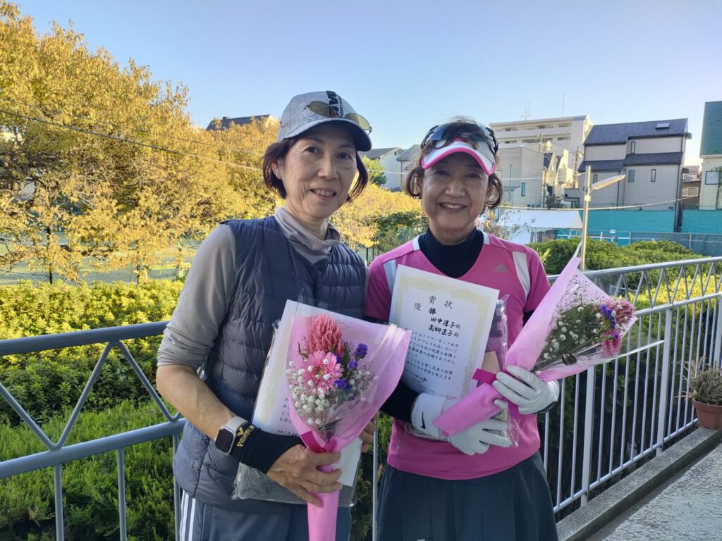 優勝:高柳・田中ペア