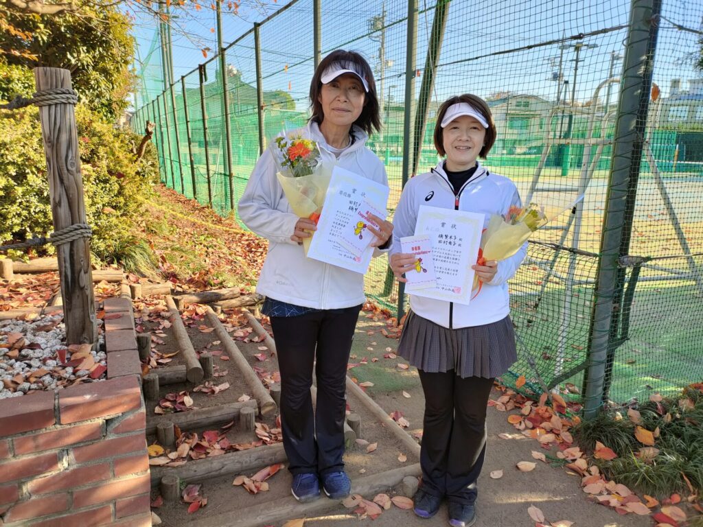 準優勝:田村・楠ペア