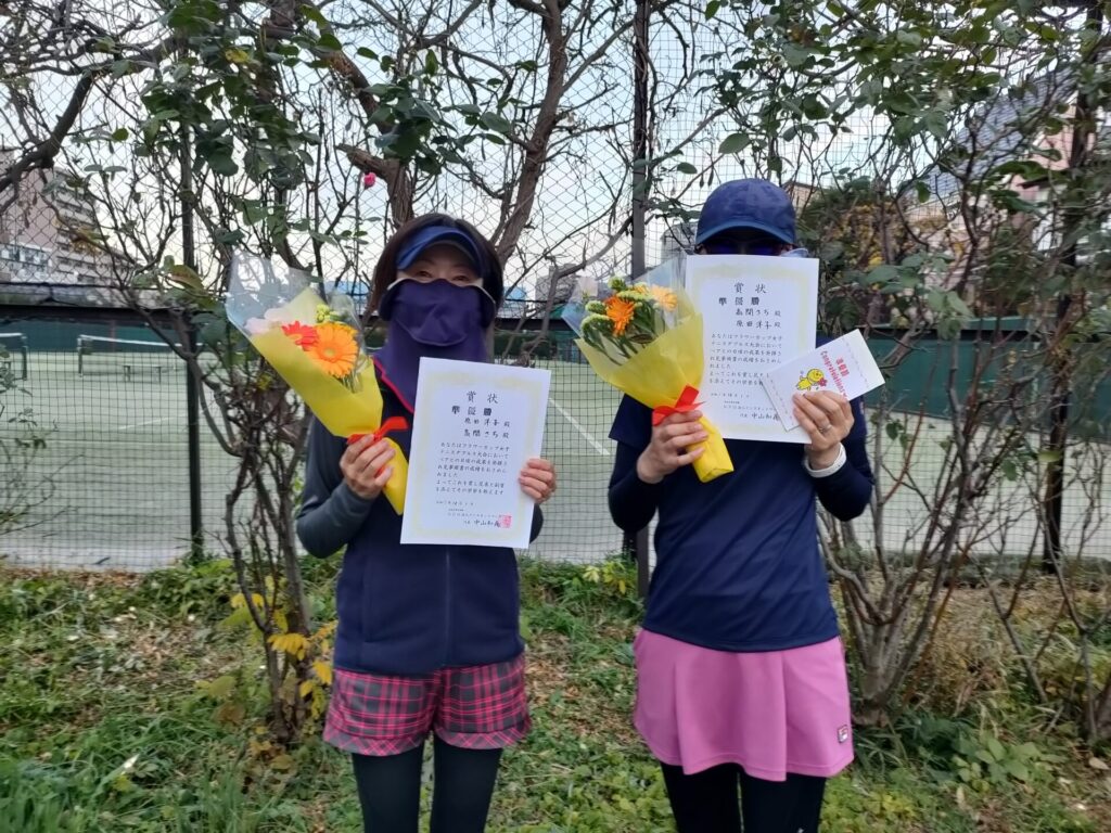 準優勝:原田・高間ペア