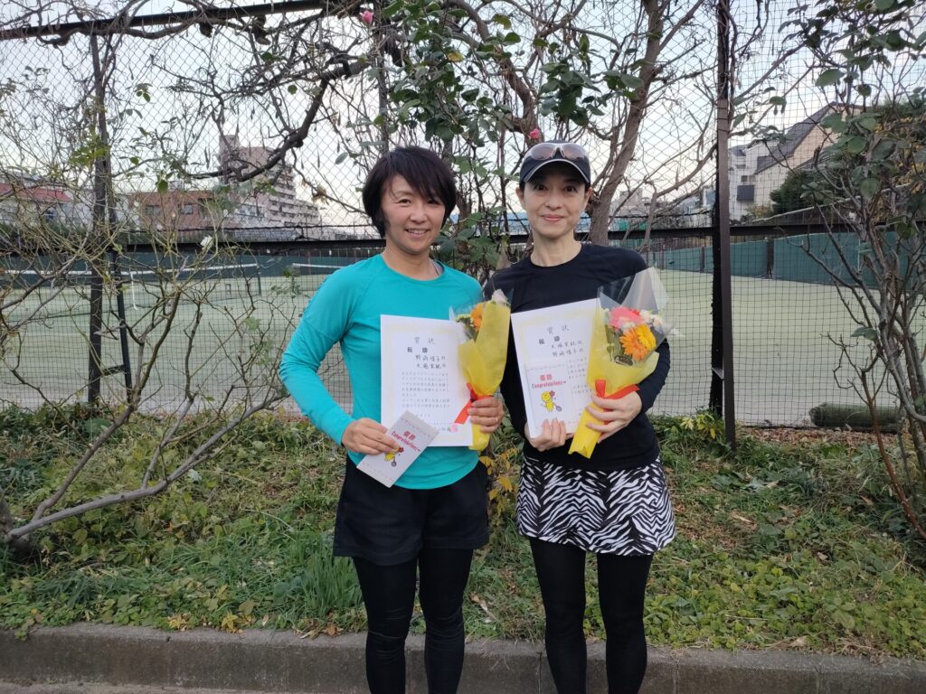 優勝:野崎・大堀ペア