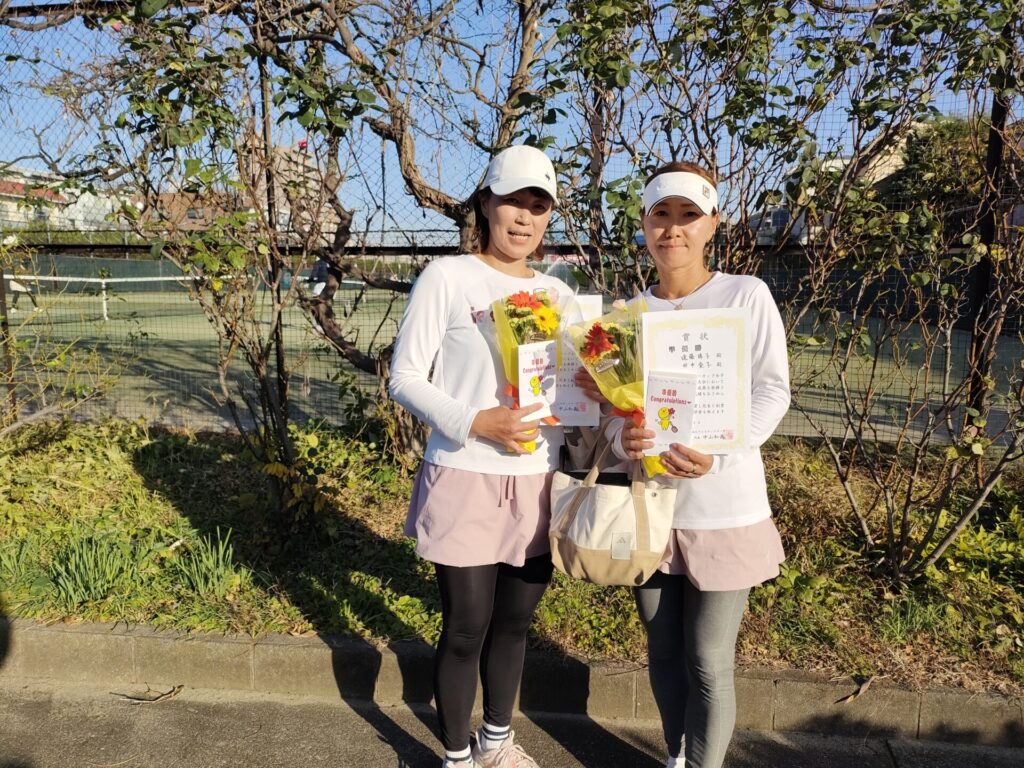 準優勝:田中・遠藤ペア