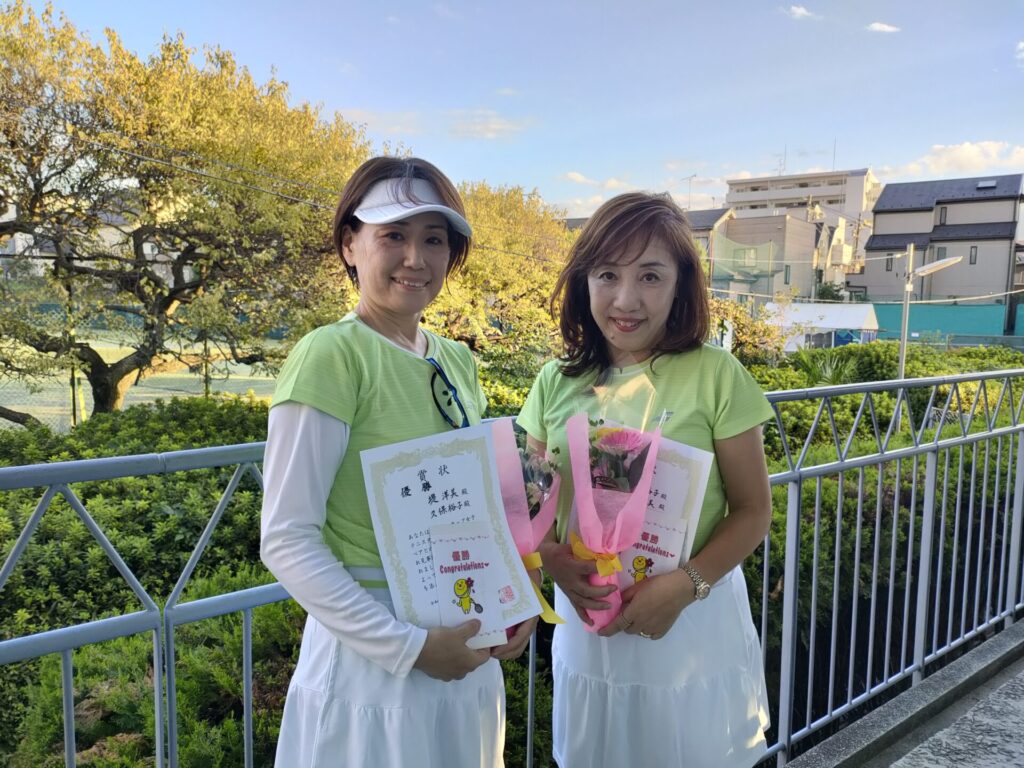 優勝:堤・久保ペア