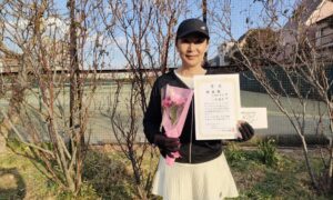 第2726回　桜台テニスクラブ　女子ダブルス　F3準優勝:久保田・三原ペア