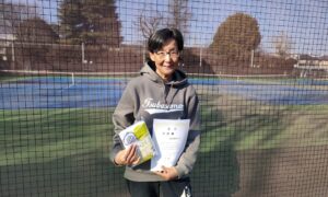第47回　MUFG PARKテニスコート　女子シングルス　初中級準優勝:内田国女選手