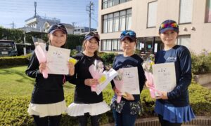 第2775回　緑ヶ丘テニスガーデン　女子ダブルスチーム戦　FTBB準優勝:「Kurumicco」チーム