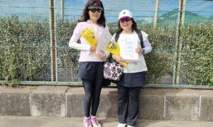 第2780回　関町ローンテニスクラブ　女子ダブルス　FF優勝:長塚・櫻井ペア