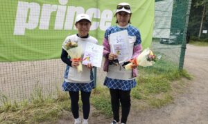 第2782回　桜田倶楽部 東京テニスカレッジ　女子ダブルス　F3優勝:飯泉・南ペア