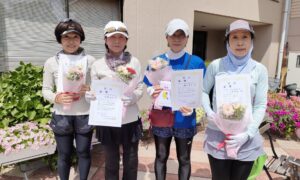 第2791回　緑ヶ丘テニスガーデン　女子ダブルスチーム戦　FT優勝:「テニスラヴァーズ」チーム