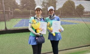 第2792回　MUFG PARKテニスコート　女子ダブルス　F4優勝:小池・神田ペア