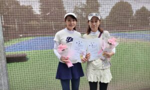 第2805回　MUFG PARKテニスコート　女子ダブルス　F4優勝:髙田・依田ペア