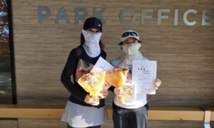 第2831回　MUFG PARKテニスコート　女子ダブルス　F4準優勝:手島・中村ペア