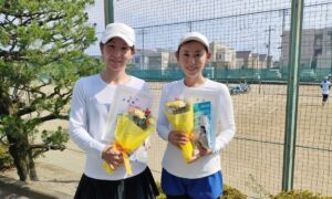 第2840回　関町ローンテニスクラブ　女子ダブルス　F4準優勝:神田・ワーバペア