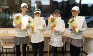 第2936回　緑ヶ丘テニスガーデン　女子ダブルスチーム戦 FTB優勝:「プティフール」チーム
