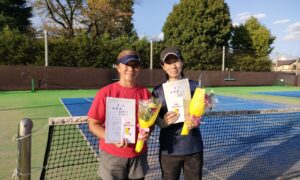 第2873回　MUFG PARKテニスコート　女子ダブルス　F4準優勝:高津・東ペア