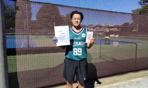 第50回　MUFG PARKテニスコート　男子シングルス　オープン準優勝:佐藤理之選手