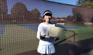 第54回　MUFG PARKテニスコート　女子シングルス　オープン準優勝:古澤明日香選手